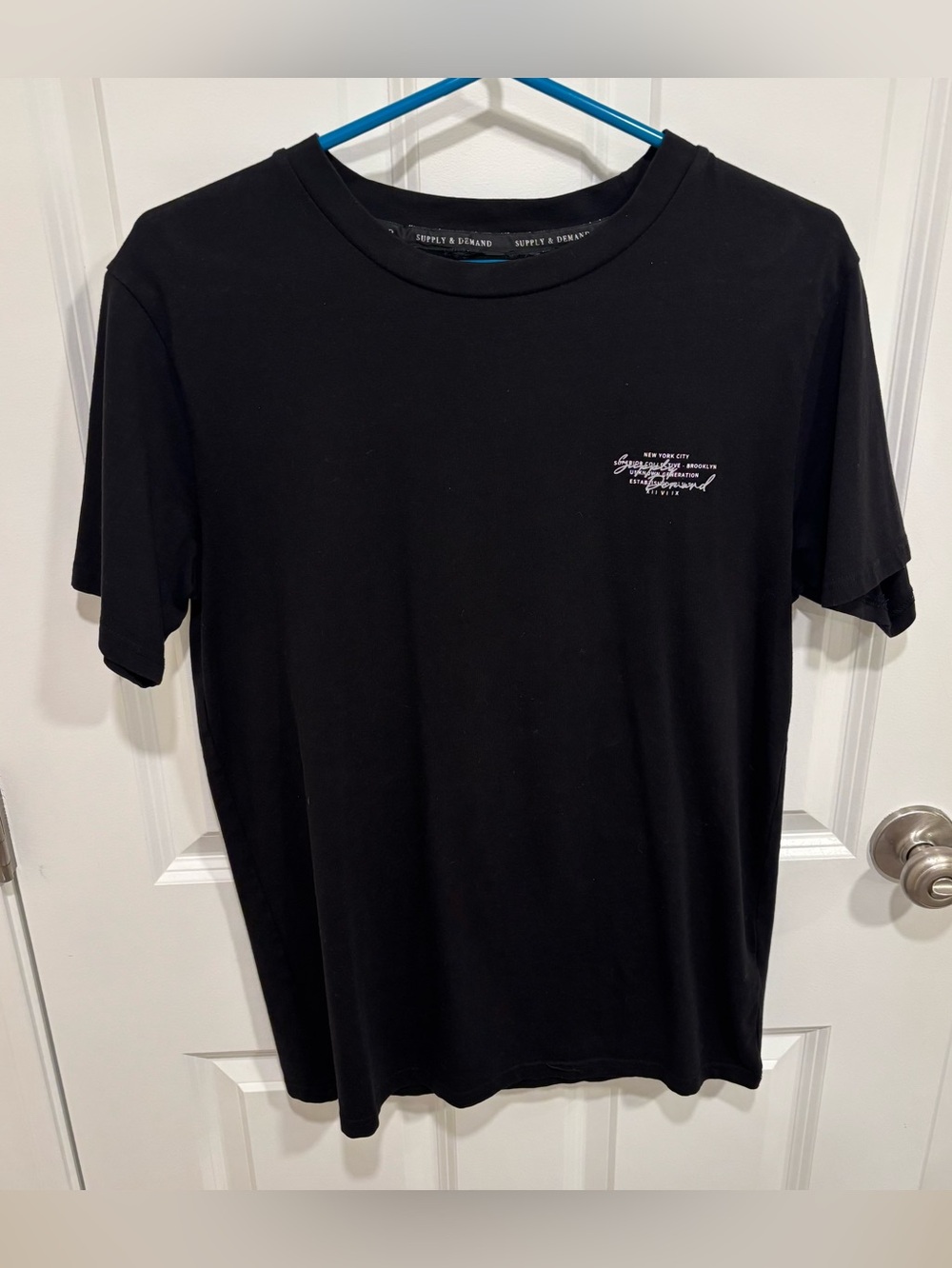 Supply & Demand Script Dodge Challenger SRT Graphic T-Shirt Men’s U.S. Small